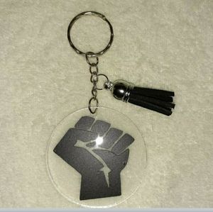 2" acrylic keychain